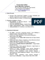 Curriculum Vitae Flavio Marinho