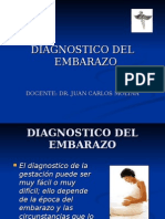 Diagnostico de Embarazo