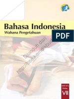 Bahasa Indonesia Wahana Pengetahuan (Buku Siswa)