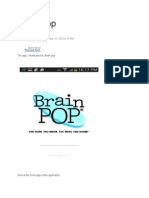 Actions For 'Brain Pop'