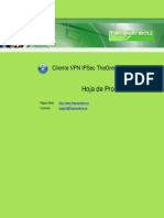 Cliente VPN IPSec TheGreenBow - Hoja de Producto