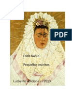 Pequeños escritos FridaKahlo