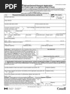 frro for form c Passport General Application