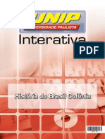 História Do Brasil Colônia - Unid I
