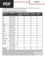 Tamaños de Papel