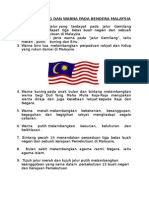 Maksud Lambang Dan Warna Pada Bendera Malaysia