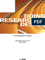 Doing Research in Design - Christopher Crouch