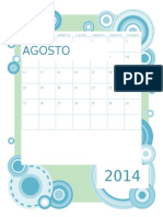 Plantilla calendario