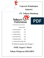 Laporan Kunjungan Industri Ke Telkom Bandung