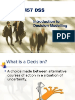 Introduction To Decision Modelling