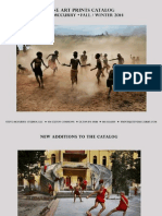 Steve McCurry Fall - Winter 2014 Fine Art Print Catalog