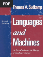 Languages and Machines (Thomas A. Sudkamp)