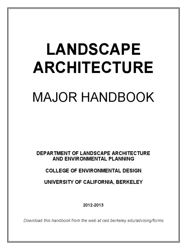 Landscape Architecture Pdf Landscape Architecture Gardening