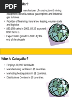 Who Is Caterpillar?: - Cat Dealers - Cat Business Units