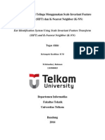 Sistem Identifikasi Telinga Menggunakan Scale Invariant Feature Transform (SIFT) Dan K-Nearest Neighbor (K-NN)