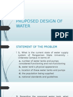 Proposed Design of Water