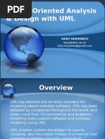 Object-Oriented Analysis & Design With UML: Hery Heryanto