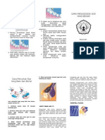 CARA MENGGOSOK GIGI YANG BENAR New