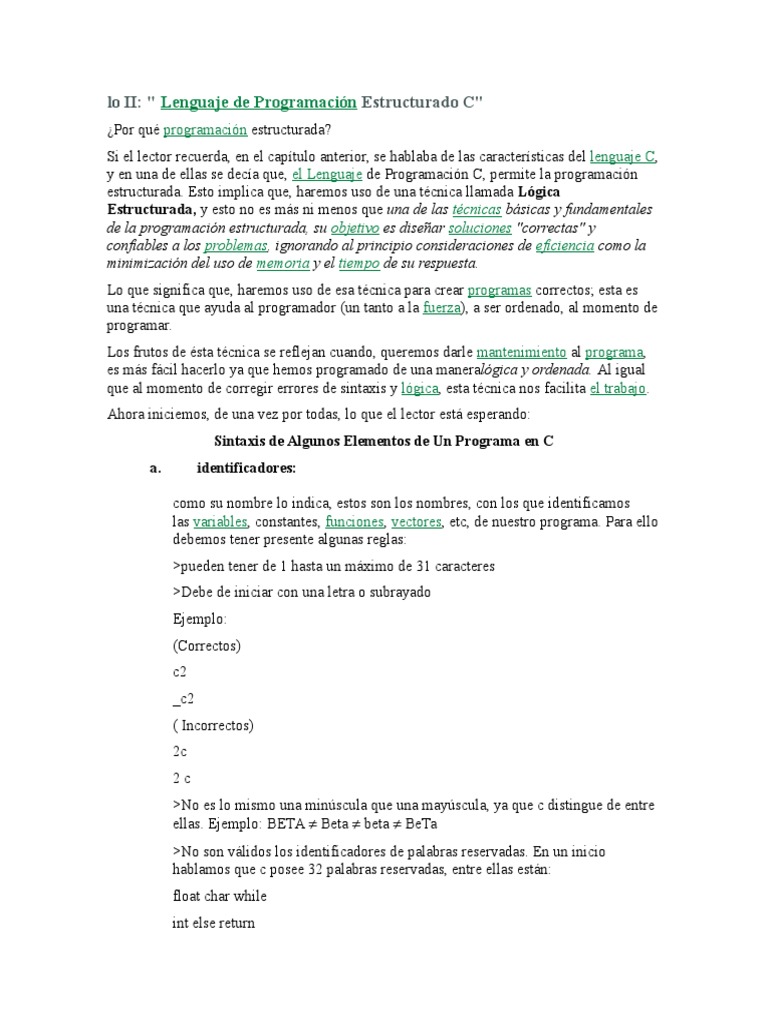 Arduino C Programacion | PDF | Lenguaje de programación | Comillas
