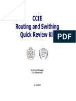 CCIE RS Quick Review Kit