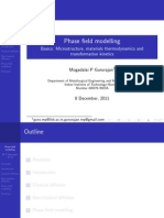 Phase Field Modelling Basics