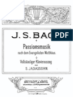 Bach - Matthauspassion vs Rsl1