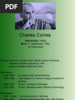 Charles Correa: Nationality-Indian Born-1