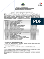 136 Convocacao Matriclkula Do Concurso Publico Policia Militar Oficial de Saude 1º Tenente