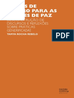 Lentes de Gênero para As Missões de Paz Desconstrução de Discursos e Reflexões Sobre Práticas Generificadas