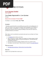 Download Love Systems Insider Tyra Banks vs Love Systems by Love Systems SN27411253 doc pdf