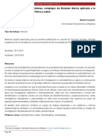 La Metodología de Los Sistemas Complejos de Rolando García Aplicadas a La Investigación en Actividad Física y Salud, 2014