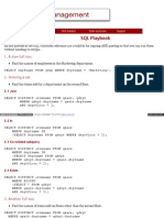 Different SQL Queries