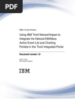 Using Impact to Integrate the Active Event List and Charting Portlets in TheTivoliIntegratedPortal