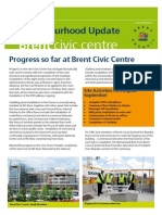 Brent Civic Centre Skanska Newsletter No 7