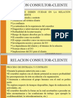 Relacion Consultor - Cliente