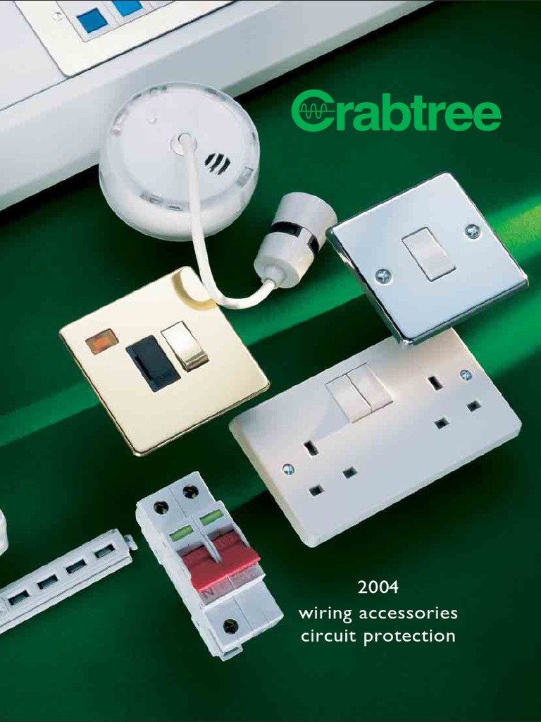 Crabtree Wiring Accessories Circuit Protection Catalogue PDF Ac