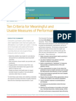 CP Alliance 10 Measure Criteria