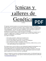 Técnicas y Talleres de Genética Humana