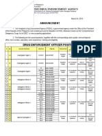 PDEA Agent Application Requirements 2025 | PDF | Government