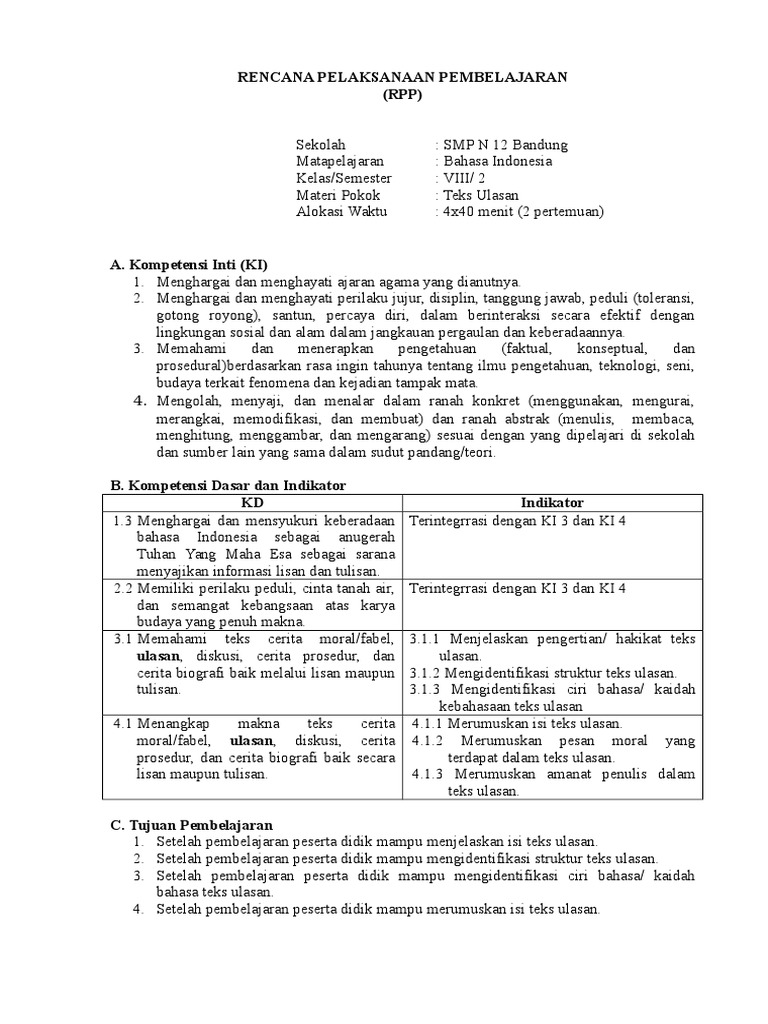 Contoh Teks Ulasan Beserta Strukturnya Contoh AJa