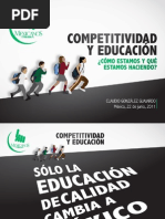 Competitividad y Educación en México