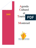 Agenda Culturel Et Touristique de Montreuil de Mai Et Juin 2008