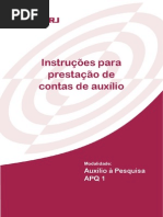 APQ1 - Prestação de Contas