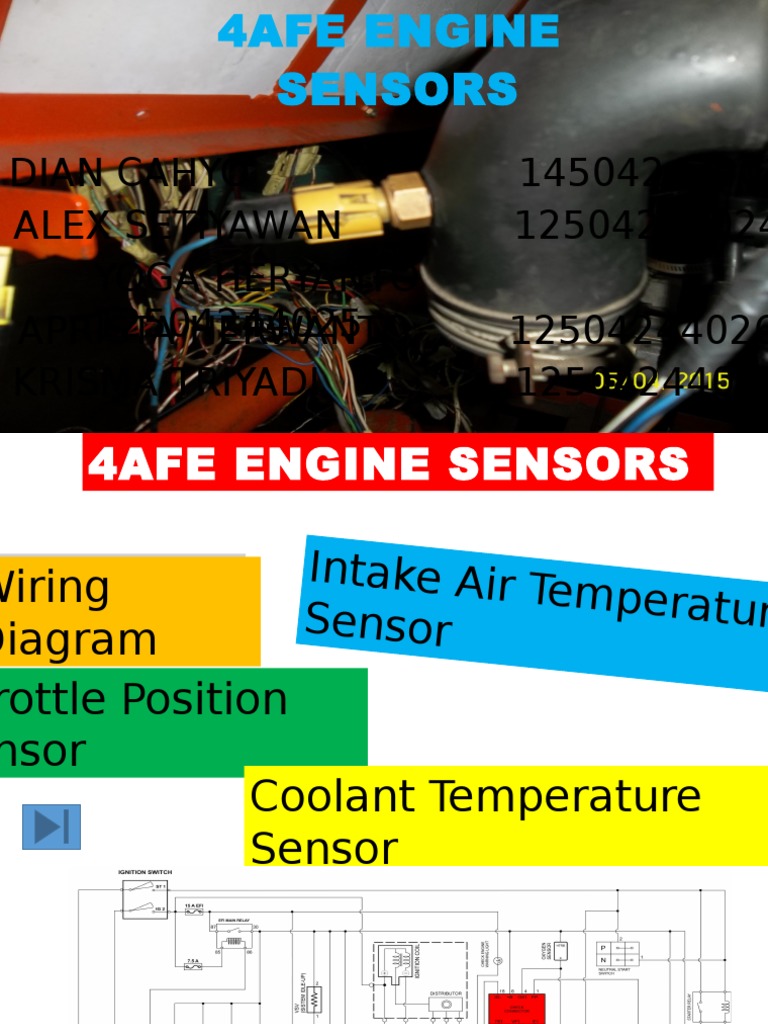 4AFE Engine Sensors Overview | PDF | Propulsion | Transportation ...