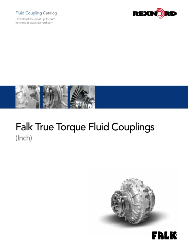 Falk True Torque Fluid Couplings PDF Belt (Mechanical) Torque