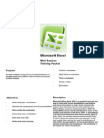 Tutorial 1-Excel Spreadsheet PDF