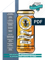 2015 Fall Program Georgia Beekeepers Association Conference