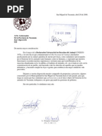 Modelo Carta solicitud de ayuda económica