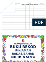 Buku Rekod Pinjaman