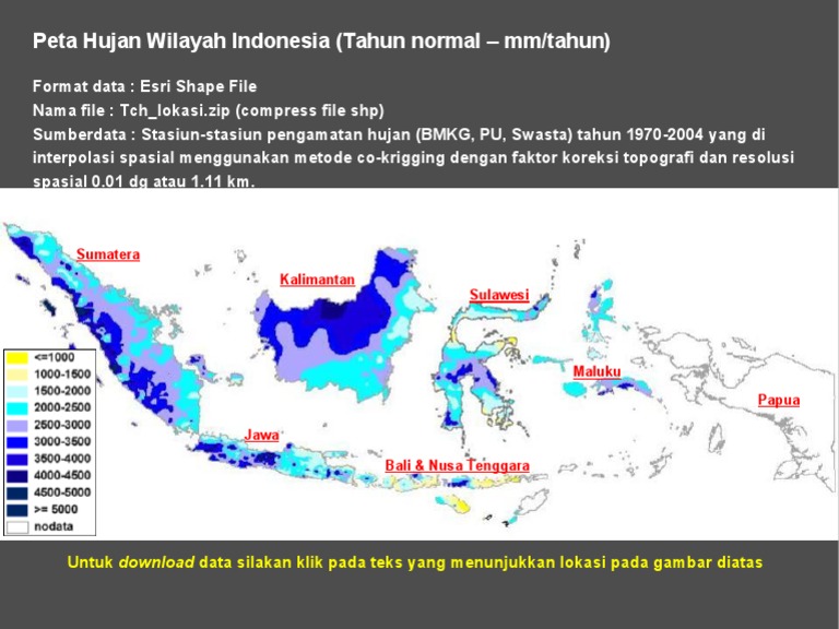 Peta Hujan Indonesia | PDF